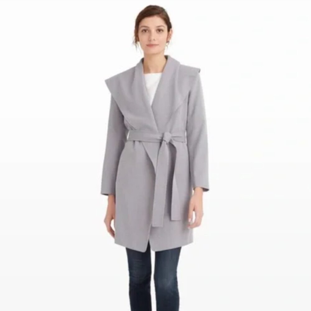 Club Monaco Hannah Grey Trench Coat